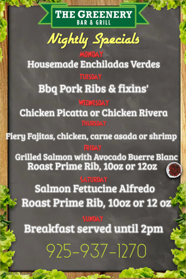 Dining Diablo Hills Golf Course